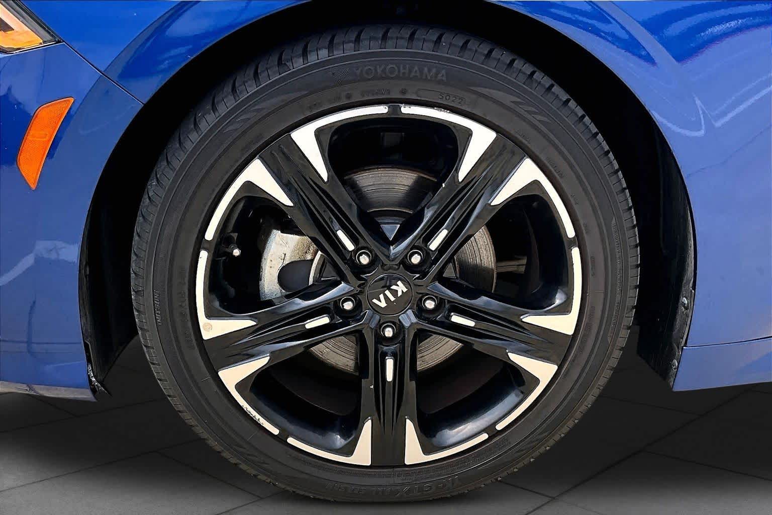 2021 Kia K5 GT-Line Sapphire Blue at HGreg Houston