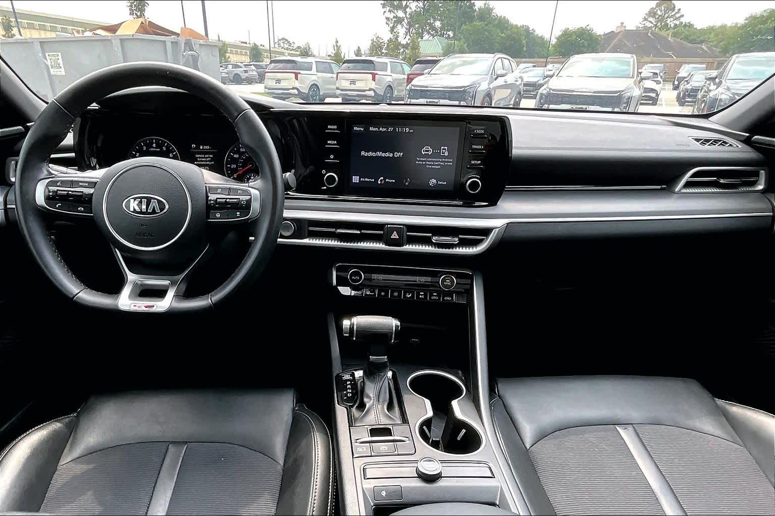 2021 Kia K5 GT-Line Sapphire Blue at HGreg Houston