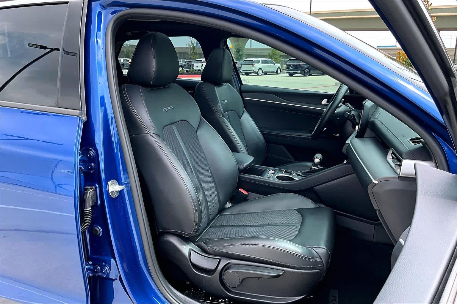 2021 Kia K5 GT-Line Sapphire Blue at HGreg Houston