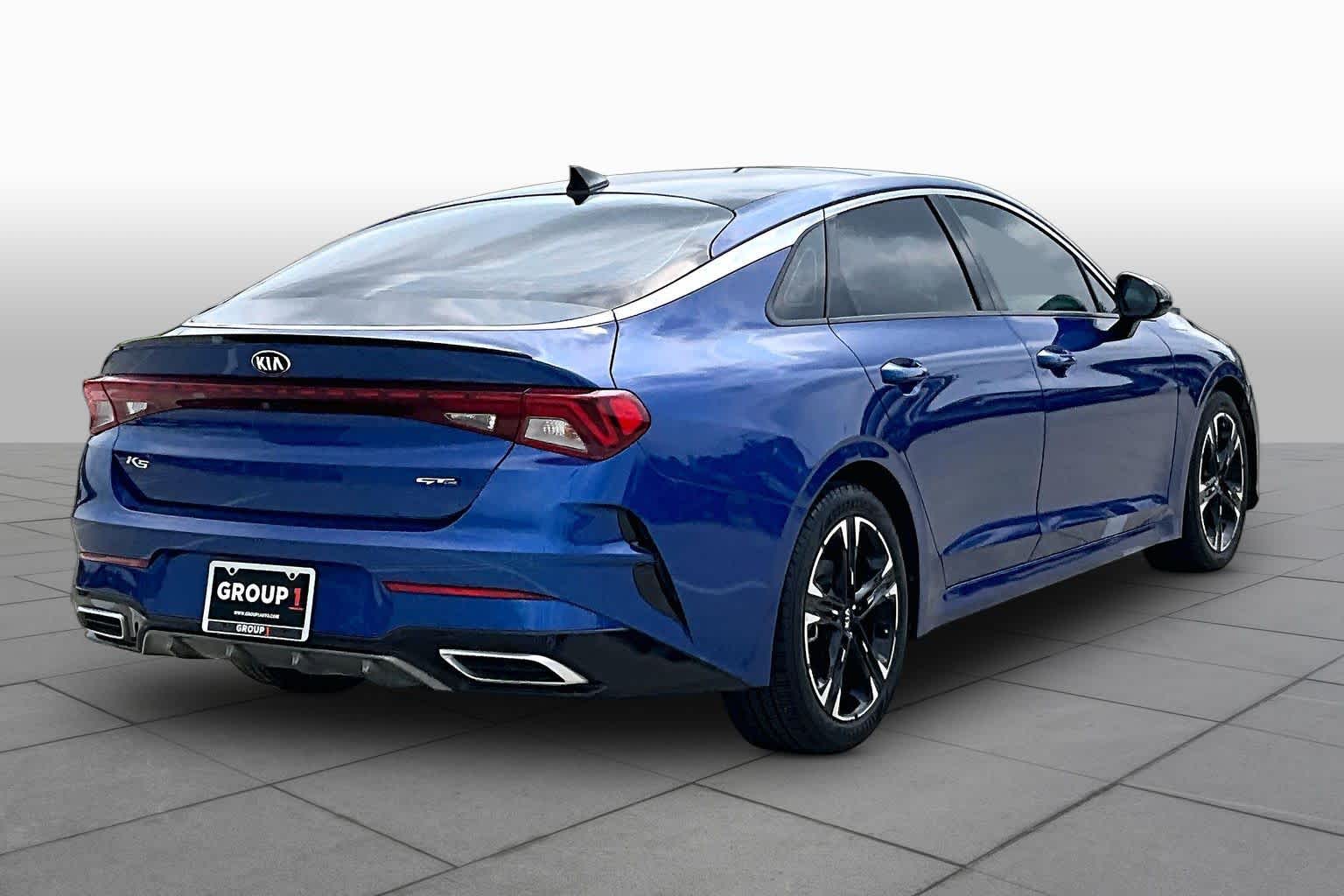 2021 Kia K5 GT-Line Sapphire Blue at HGreg Houston