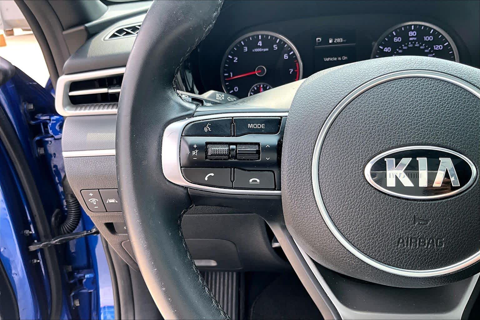 2021 Kia K5 GT-Line Sapphire Blue at HGreg Houston