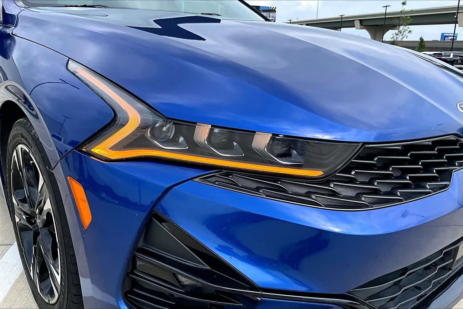 2021 Kia K5 GT-Line Sapphire Blue at HGreg Houston