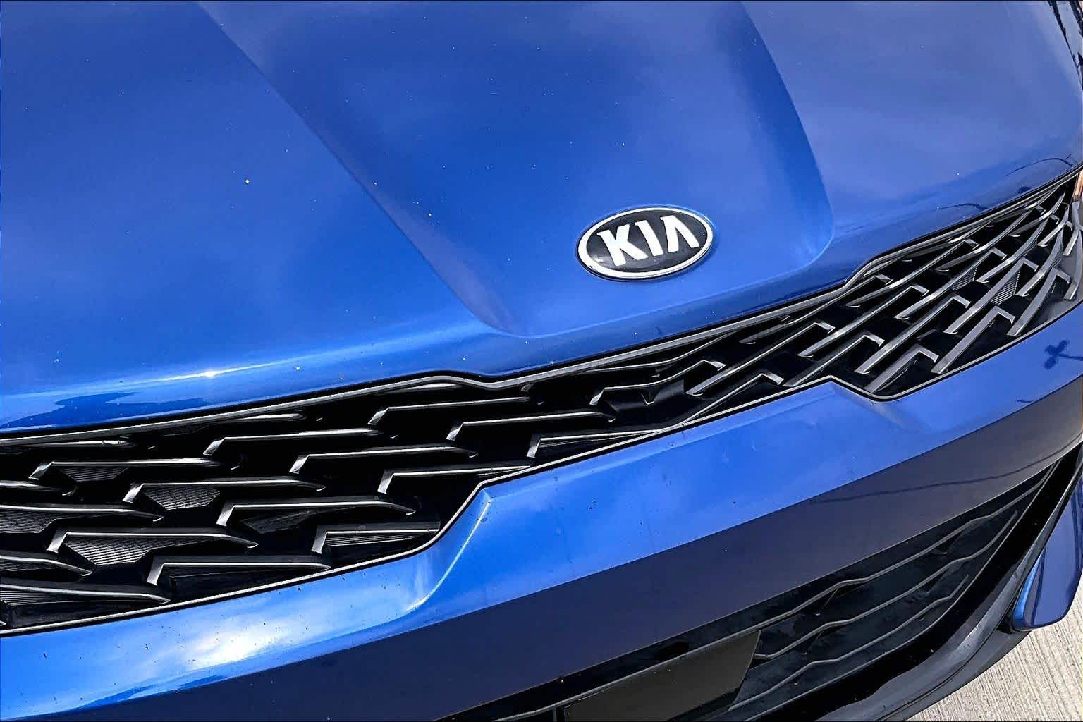 2021 Kia K5 GT-Line Sapphire Blue at HGreg Houston