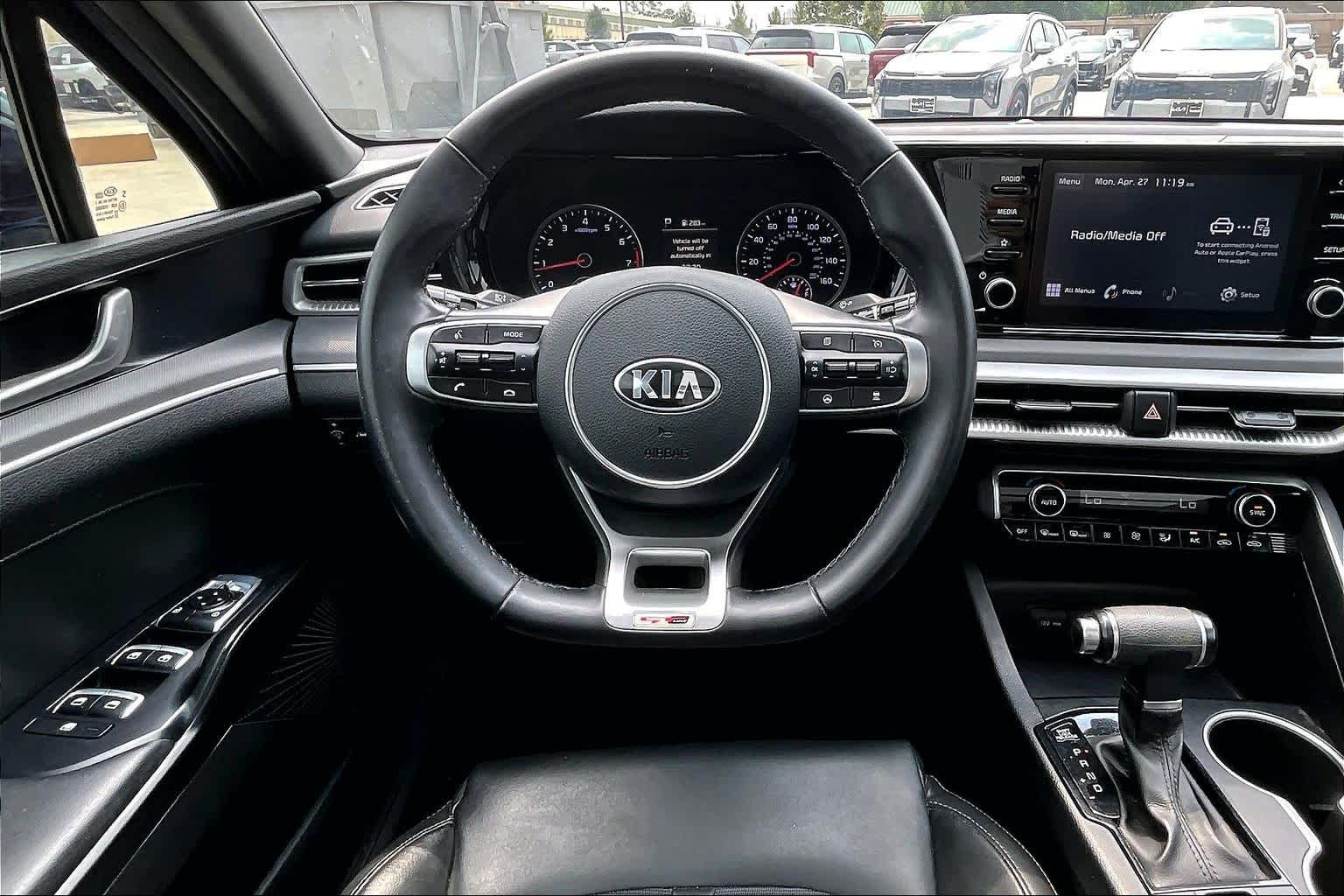 2021 Kia K5 GT-Line Sapphire Blue at HGreg Houston