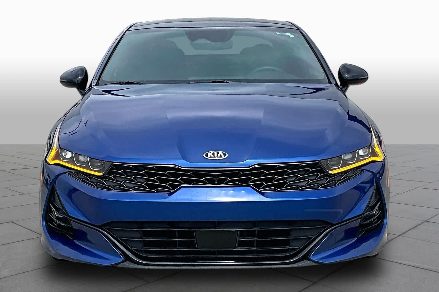 2021 Kia K5 GT-Line Sapphire Blue at HGreg Houston