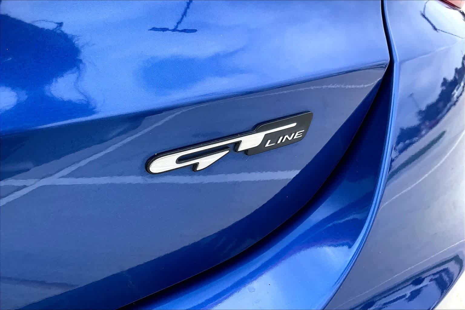 2021 Kia K5 GT-Line Sapphire Blue at HGreg Houston