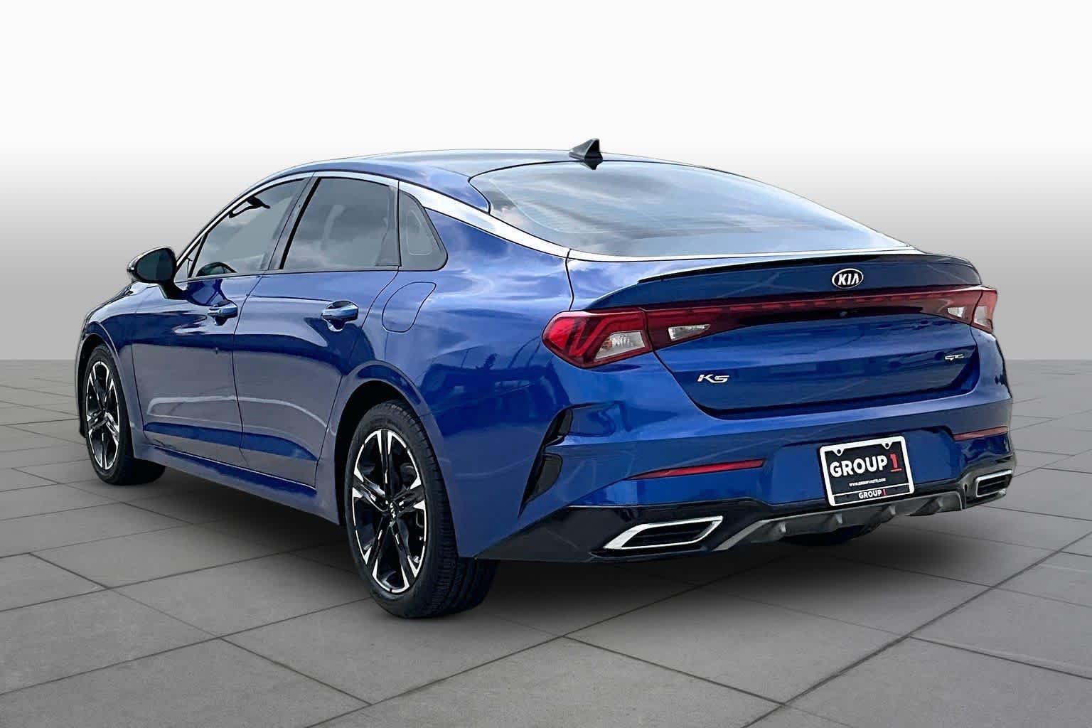 2021 Kia K5 GT-Line Sapphire Blue at HGreg Houston