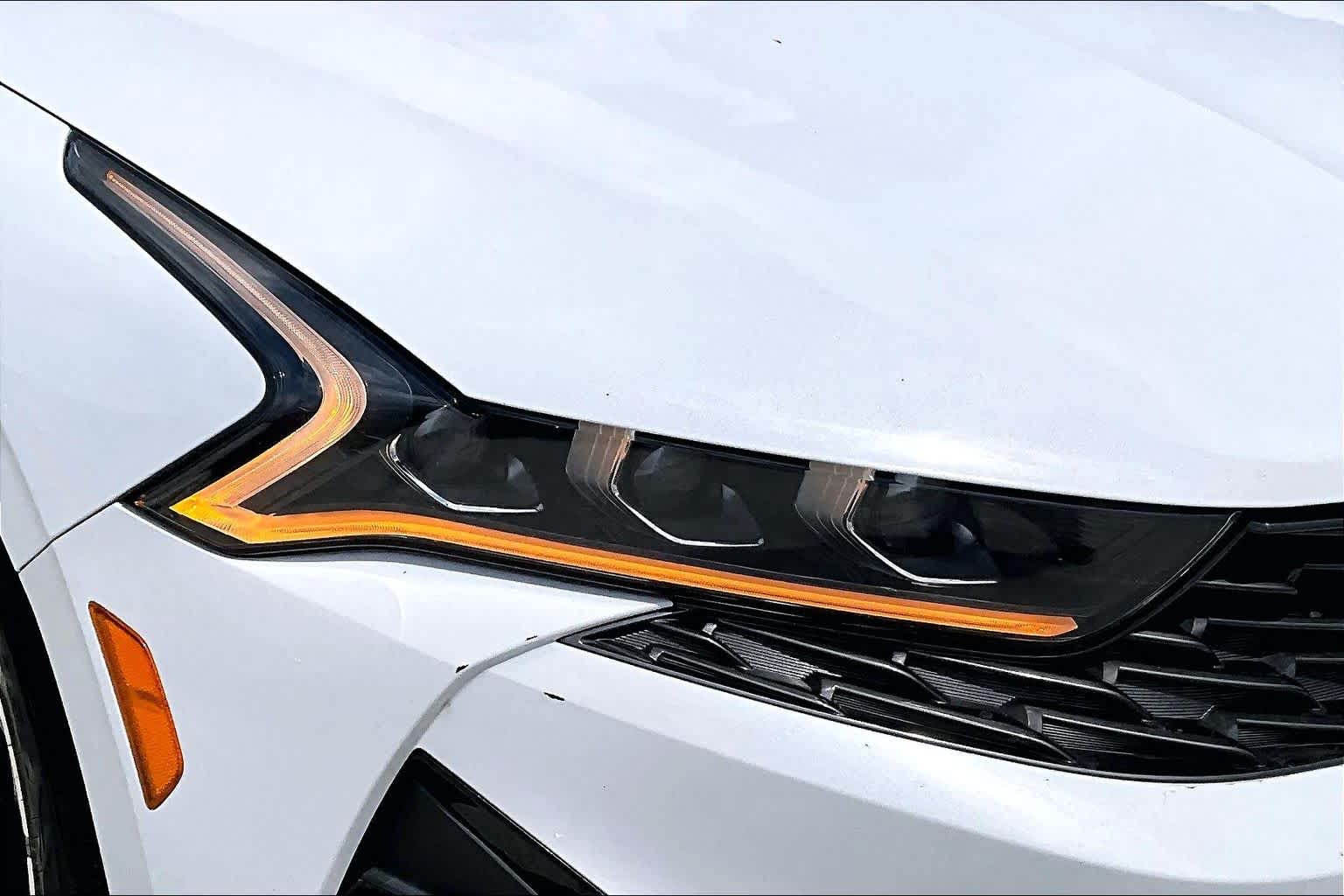 2022 Kia K5 GT-Line Glacial White Pearl at HGreg Houston
