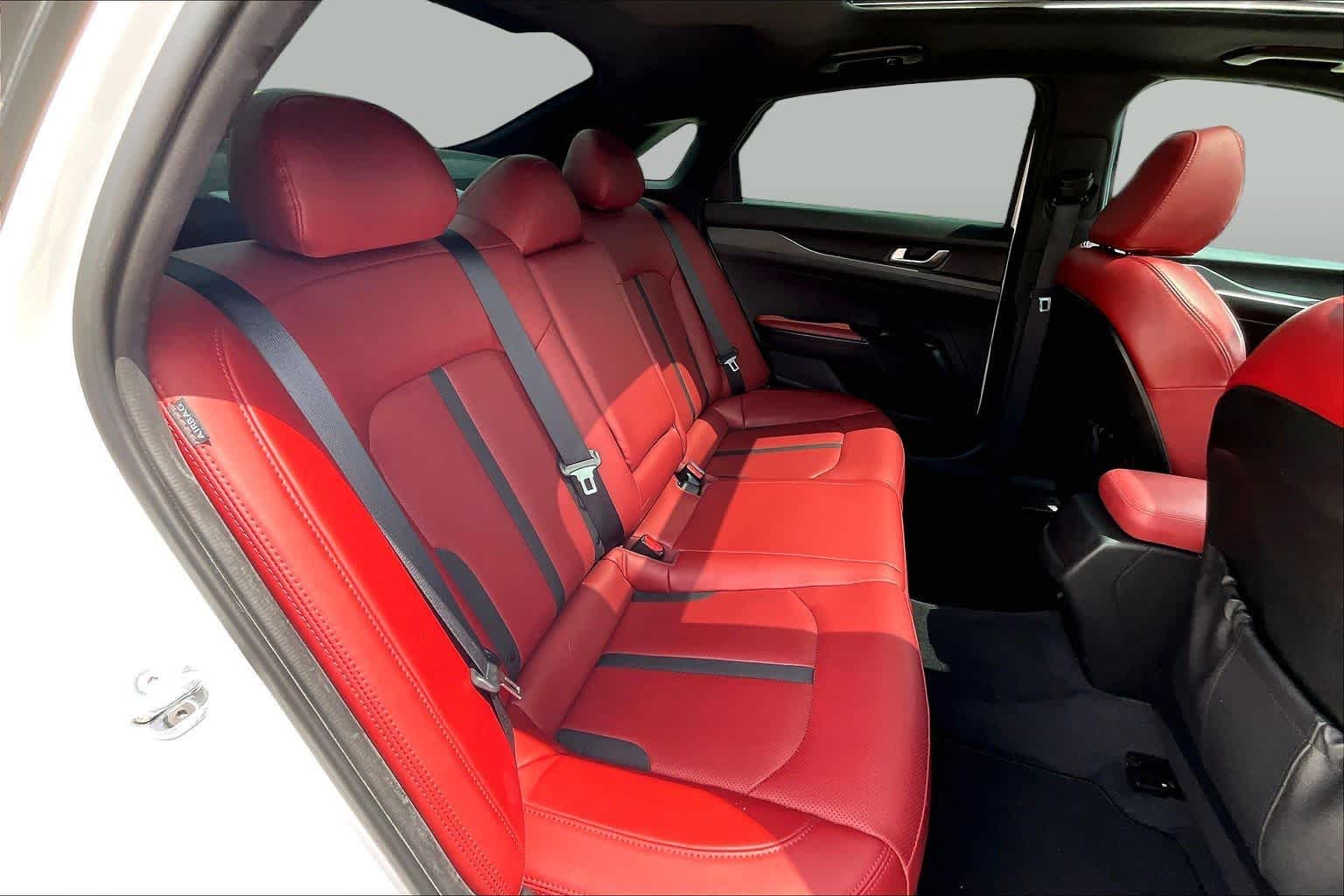 2022 Kia K5 GT-Line Glacial White Pearl at HGreg Houston