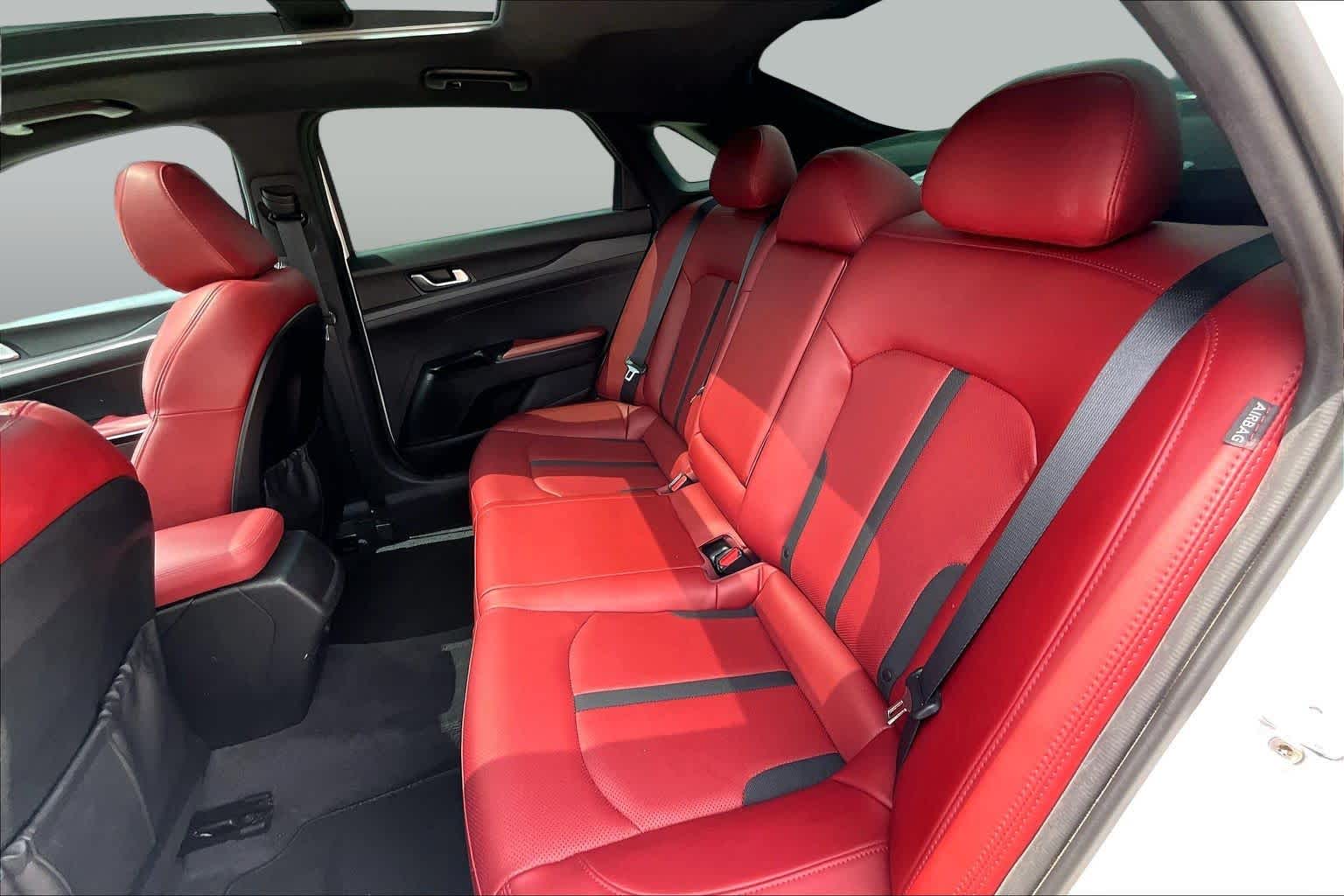 2022 Kia K5 GT-Line Glacial White Pearl at HGreg Houston