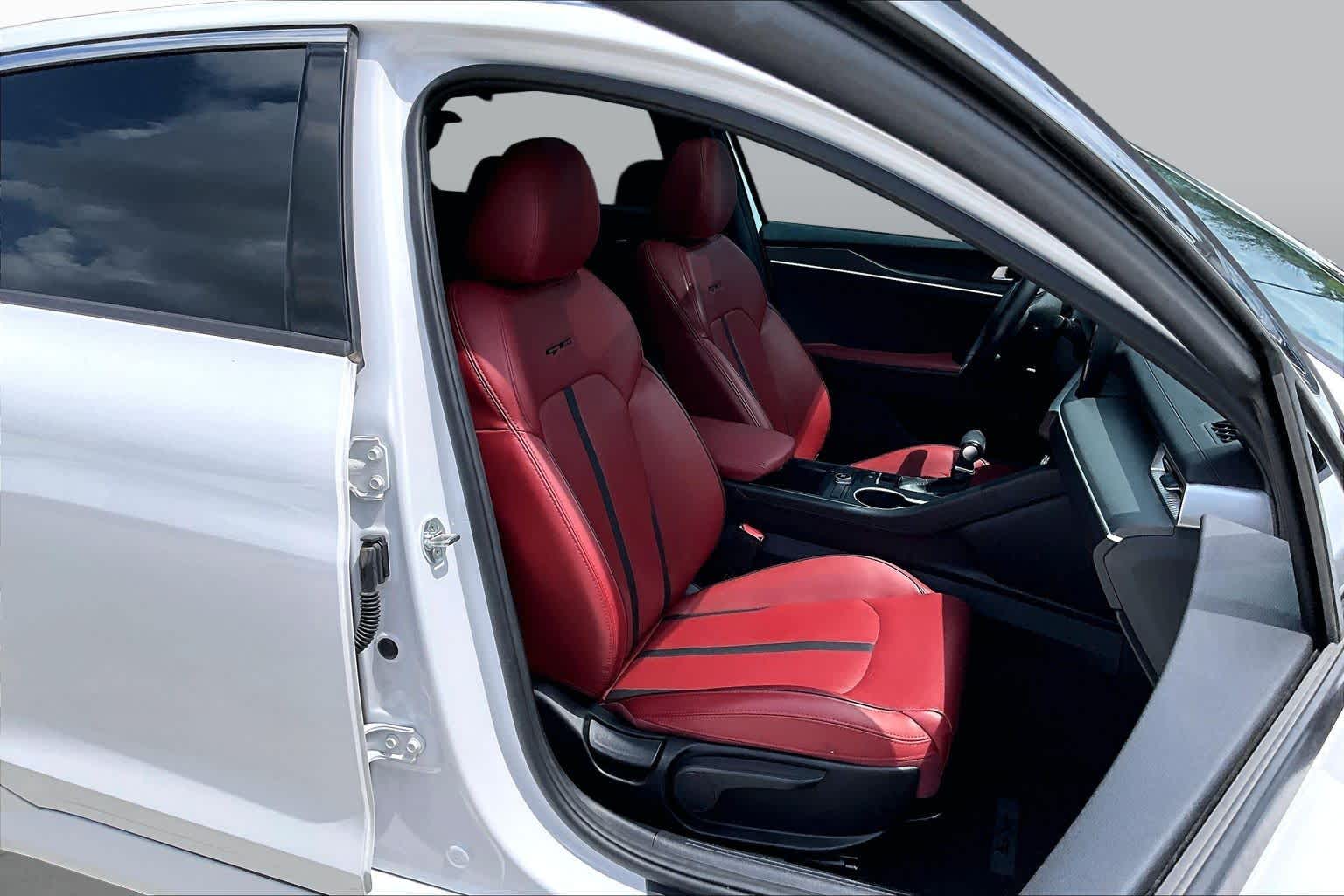 2022 Kia K5 GT-Line Glacial White Pearl at HGreg Houston