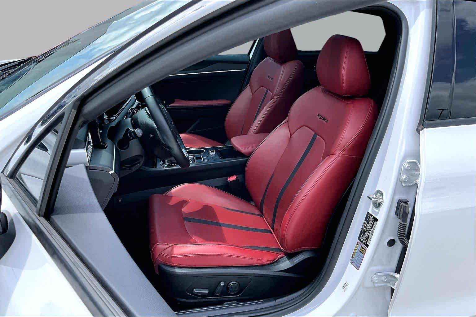 2022 Kia K5 GT-Line Glacial White Pearl at HGreg Houston