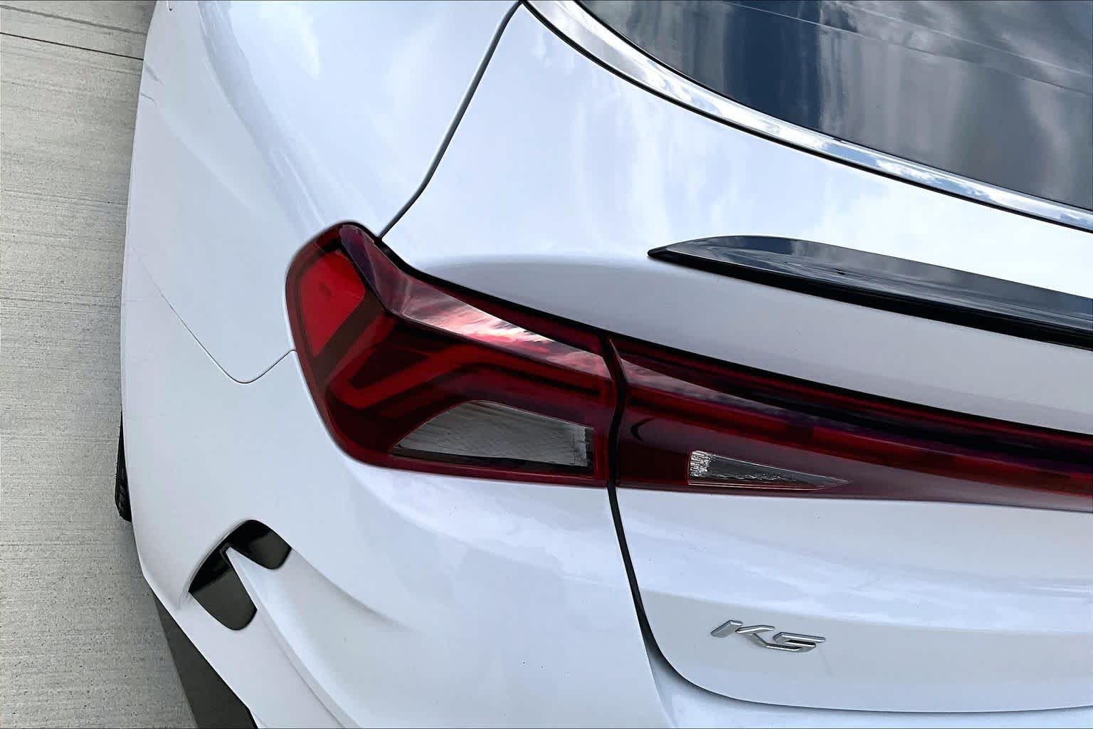 2022 Kia K5 GT-Line Glacial White Pearl at HGreg Houston