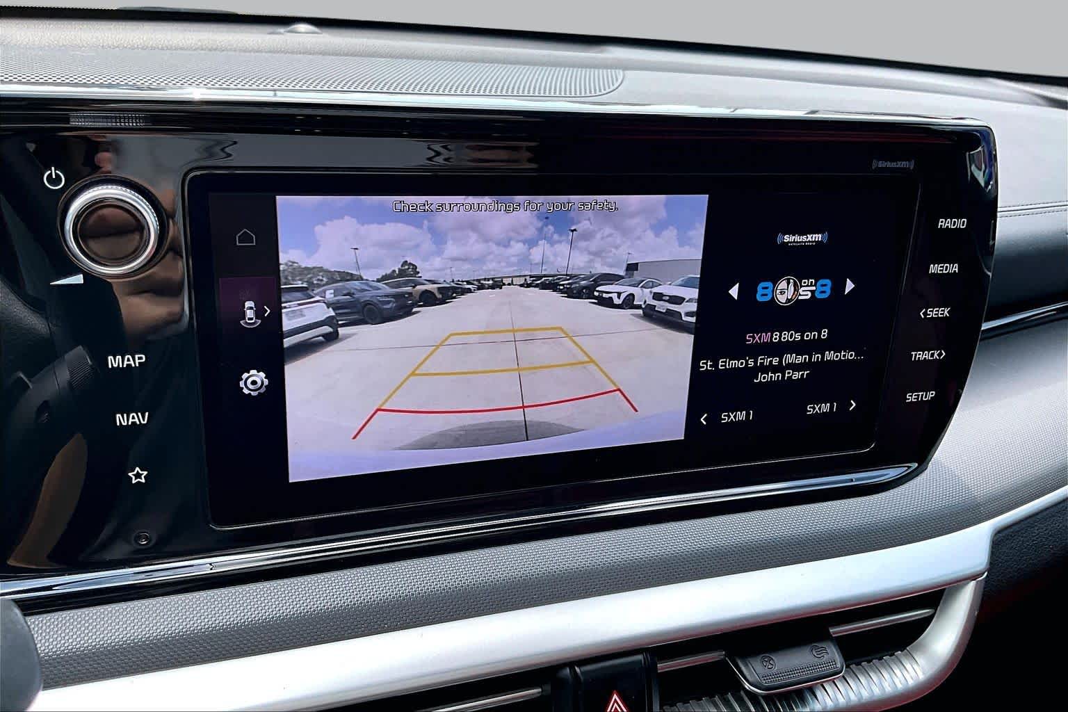 2022 Kia K5 GT-Line Glacial White Pearl at HGreg Houston