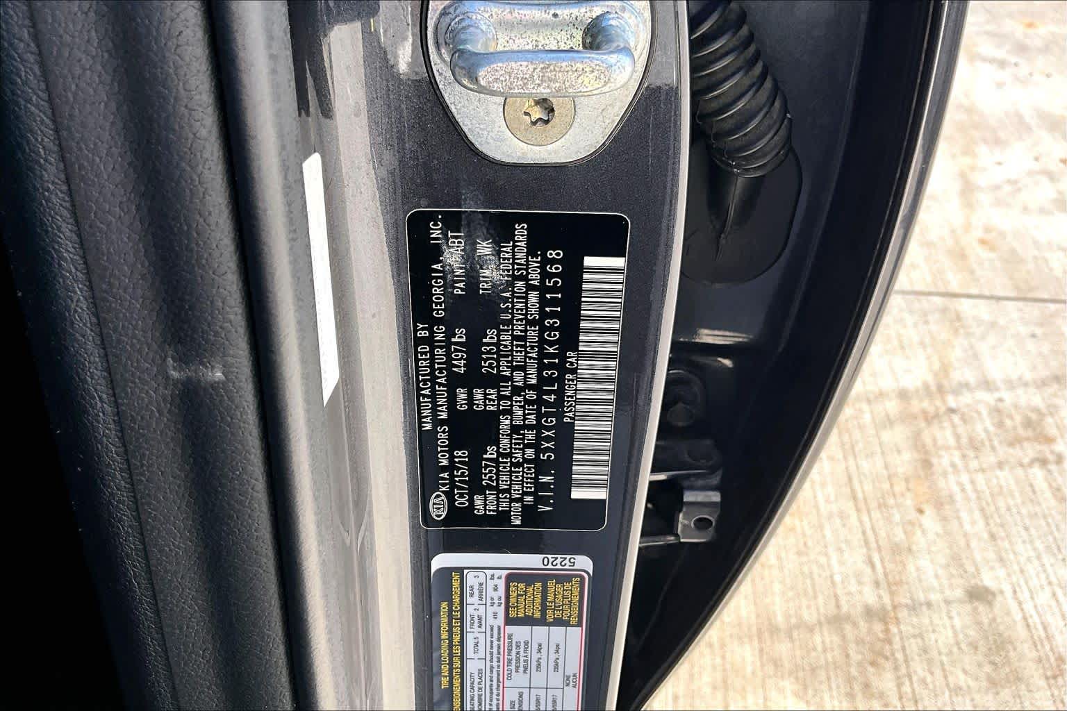2019 Kia Optima LX Platinum Graphite at Westside Kia