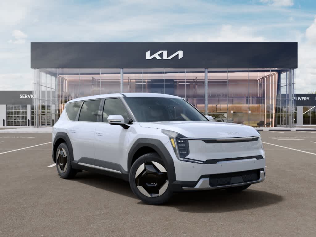 2026 Kia EV9 Light Long Range GLACIAL/WHITE P at Westside Kia