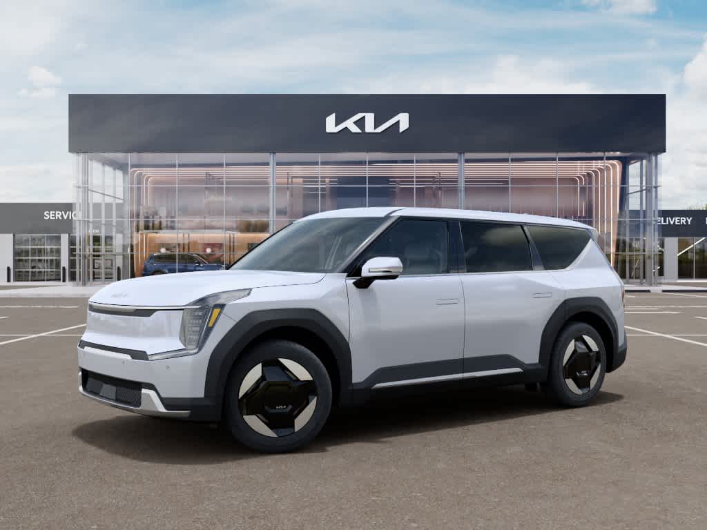 2026 Kia EV9 Light Long Range GLACIAL/WHITE P at Westside Kia