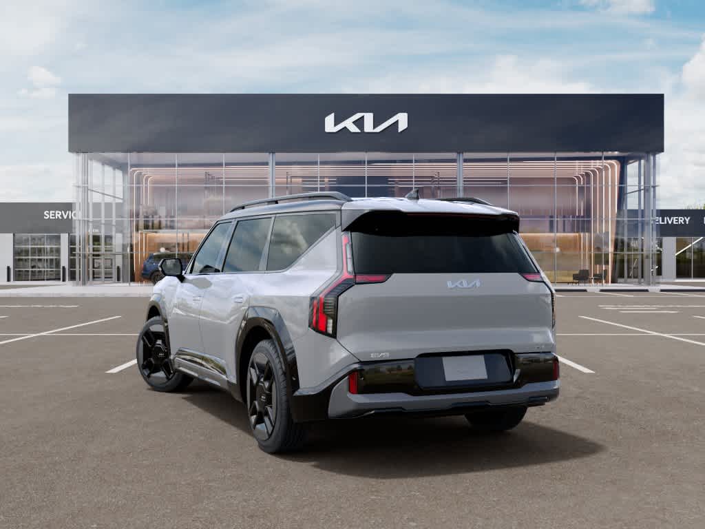 2026 Kia EV9 GT-Line Wolf Gray/Ebony Black Roof at Westside Kia