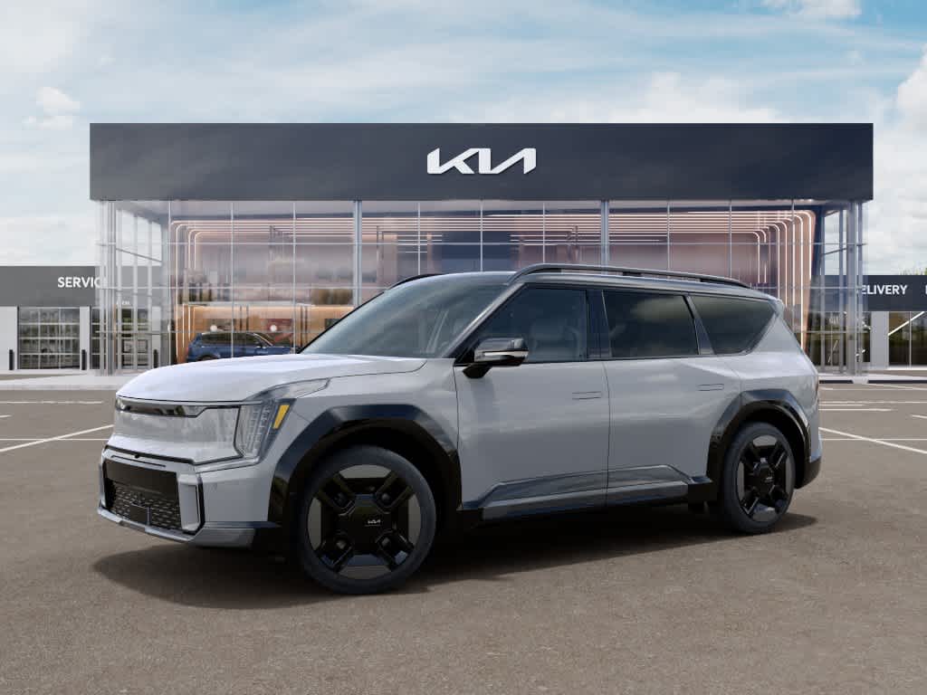 2026 Kia EV9 GT-Line Wolf Gray/Ebony Black Roof at Westside Kia