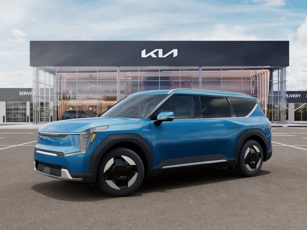 2026 Kia EV9 Wind Ocean Blue at Beck & Masten Kia