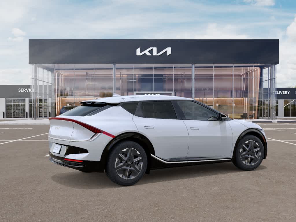 2026 Kia EV6 Light Long Range Glacial White Pearl at Beck & Masten Kia