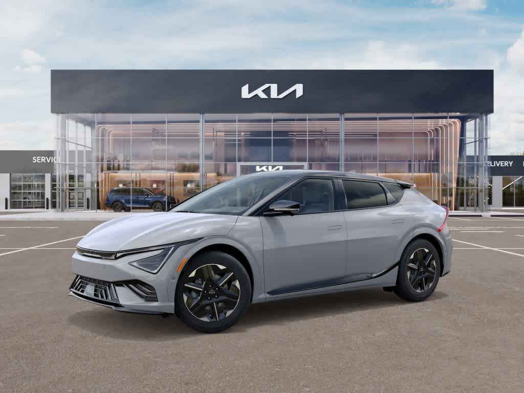 2026 Kia EV6 GT-Line Wolf Gray/Black Roof at Beck & Masten Kia