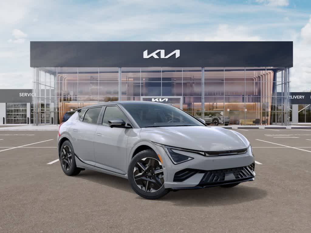 2026 Kia EV6 GT-Line Wolf Gray/Black Roof at Beck & Masten Kia