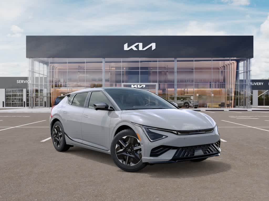 2026 Kia EV6 GT-Line Wolf Gray at Beck & Masten Kia