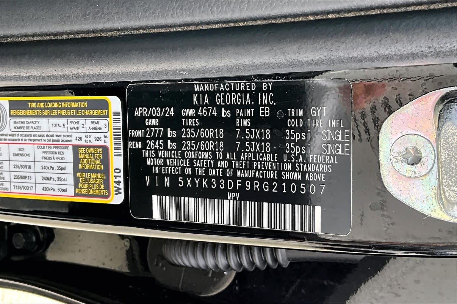2024 Kia Sportage EX Ebony Black at Beck & Masten Kia