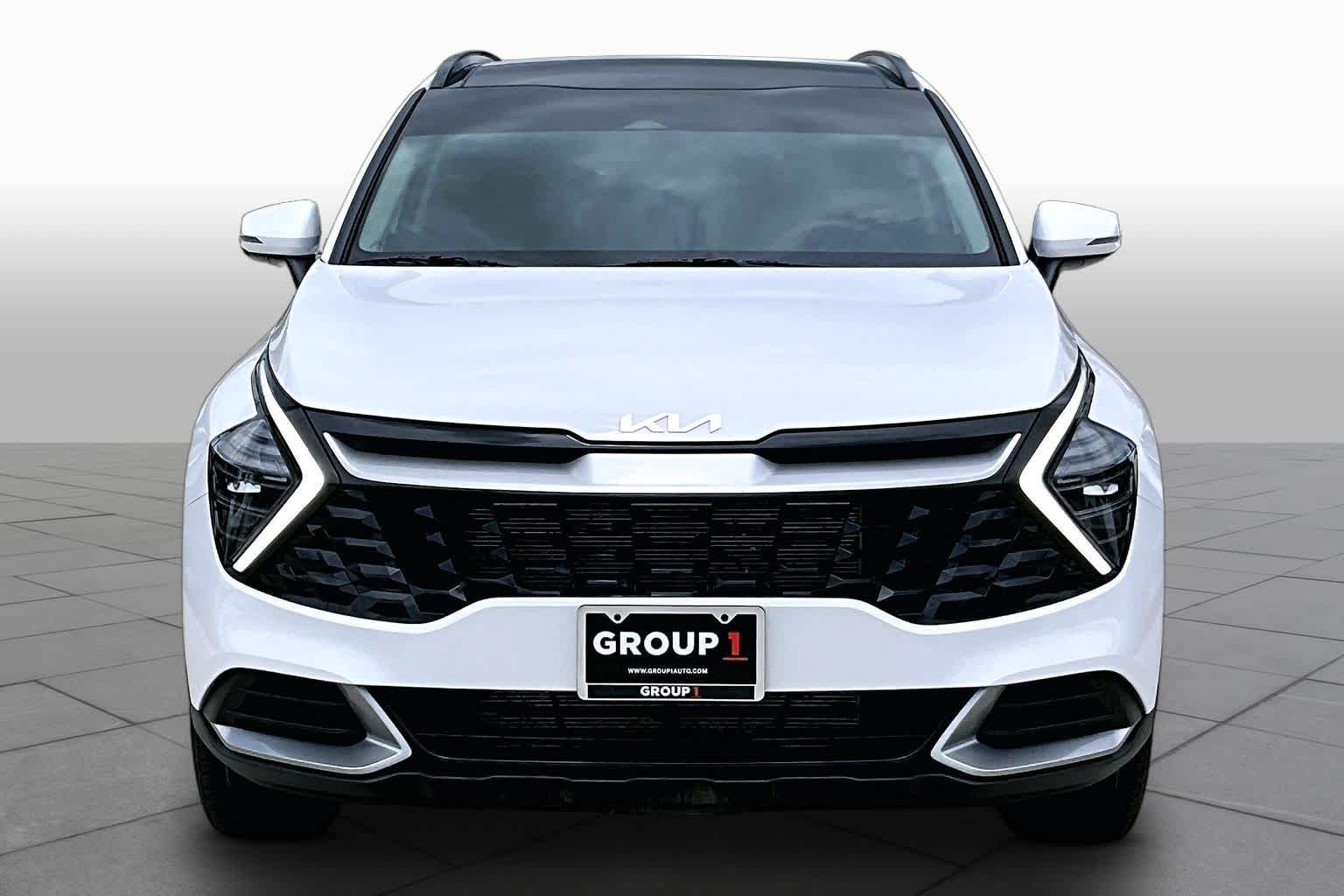 2025 Kia Sportage EX Glacial White Pearl at Beck & Masten Kia