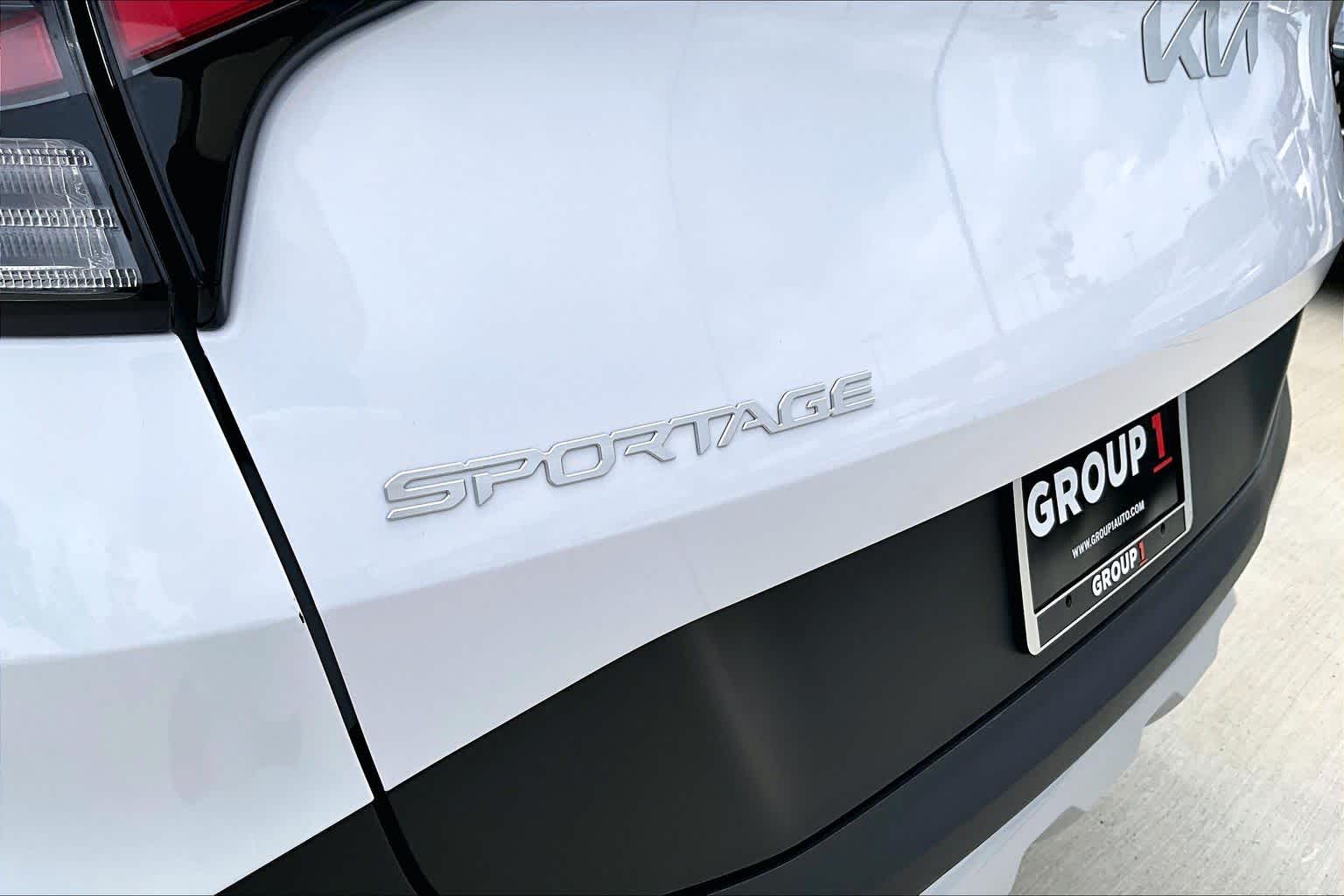 2025 Kia Sportage EX Glacial White Pearl at Beck & Masten Kia