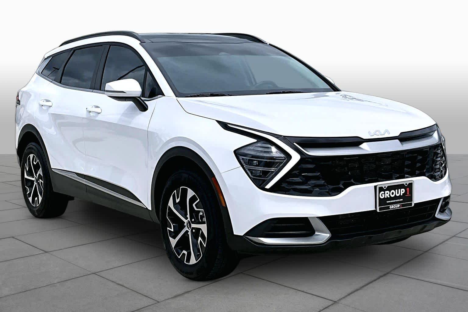 2025 Kia Sportage EX Glacial White Pearl at Beck & Masten Kia