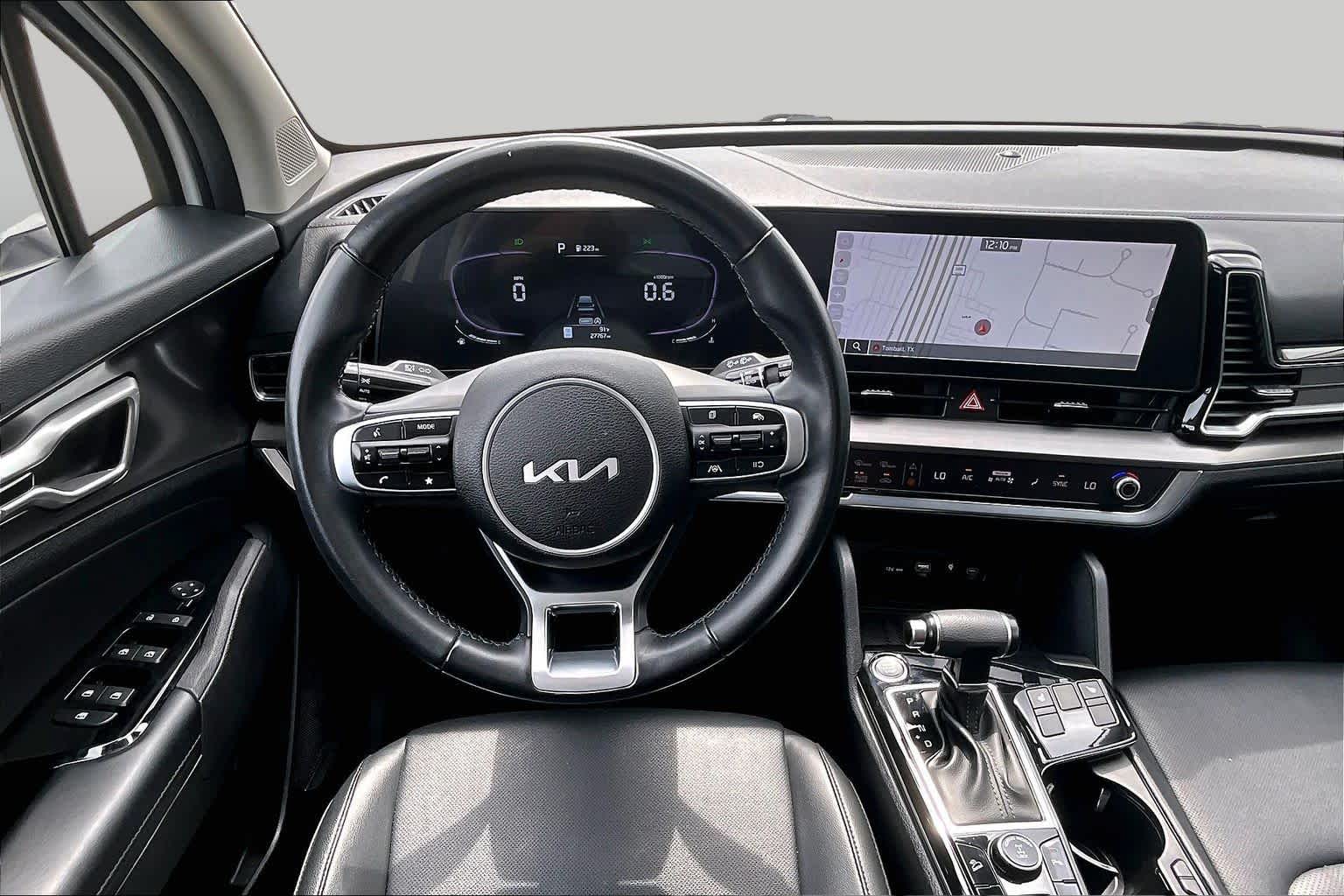 2024 Kia Sportage EX Glacial White Pearl at Beck & Masten Kia