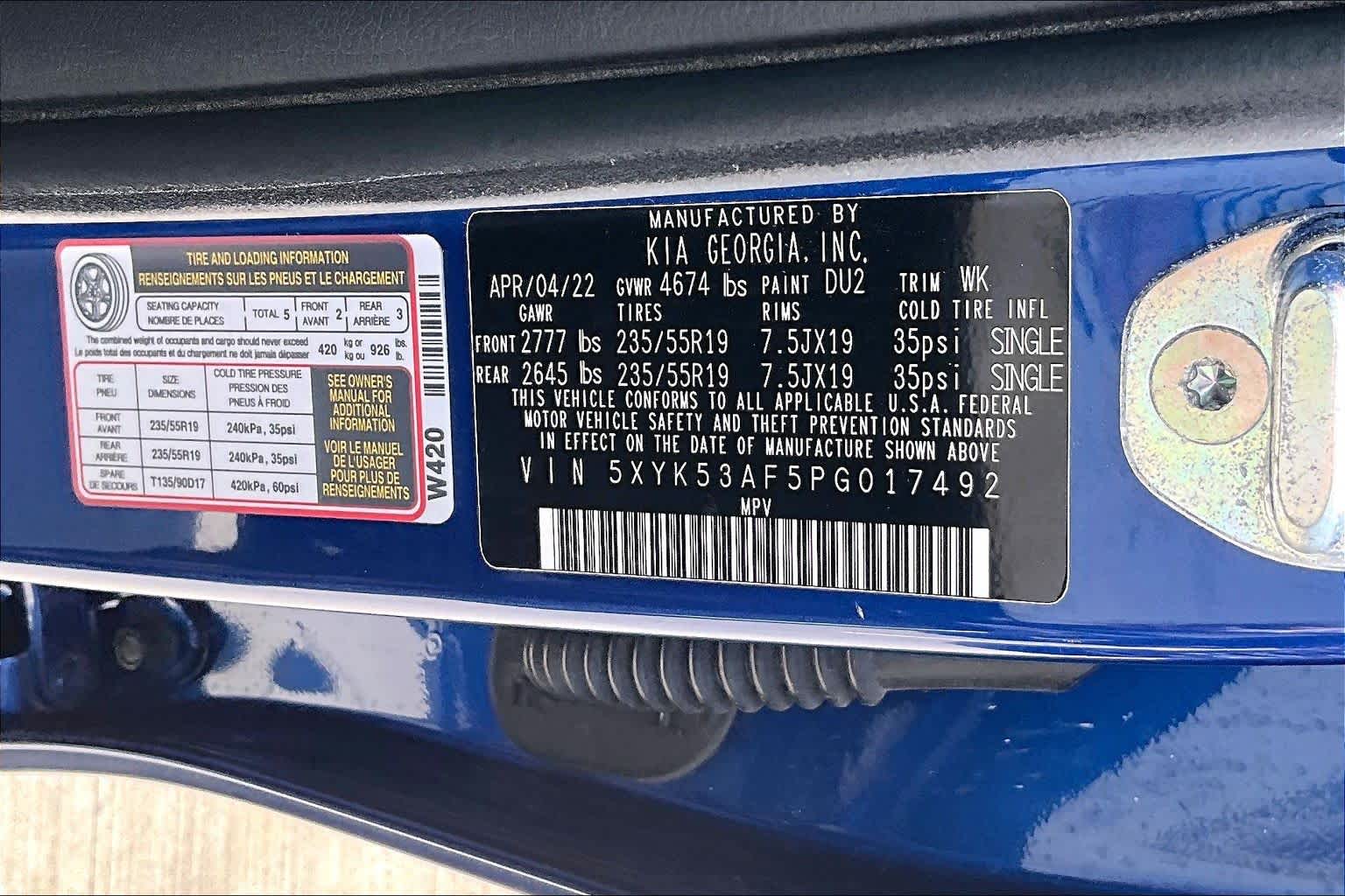 2023 Kia Sportage SX-Prestige Sapphire Blue at Westside Kia