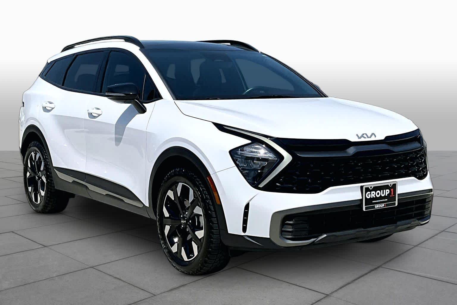 2023 Kia Sportage X-Line Glacial White Pearl at Westside Kia