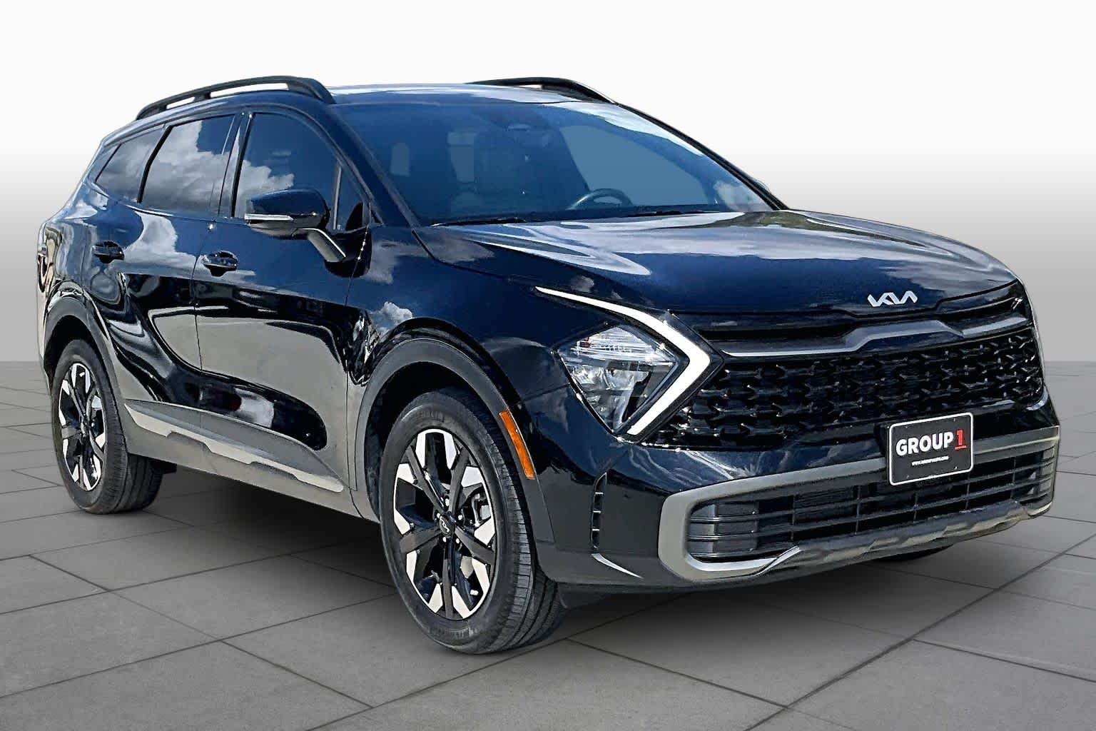 2023 Kia Sportage X-Line Ebony Black at Beck & Masten Kia