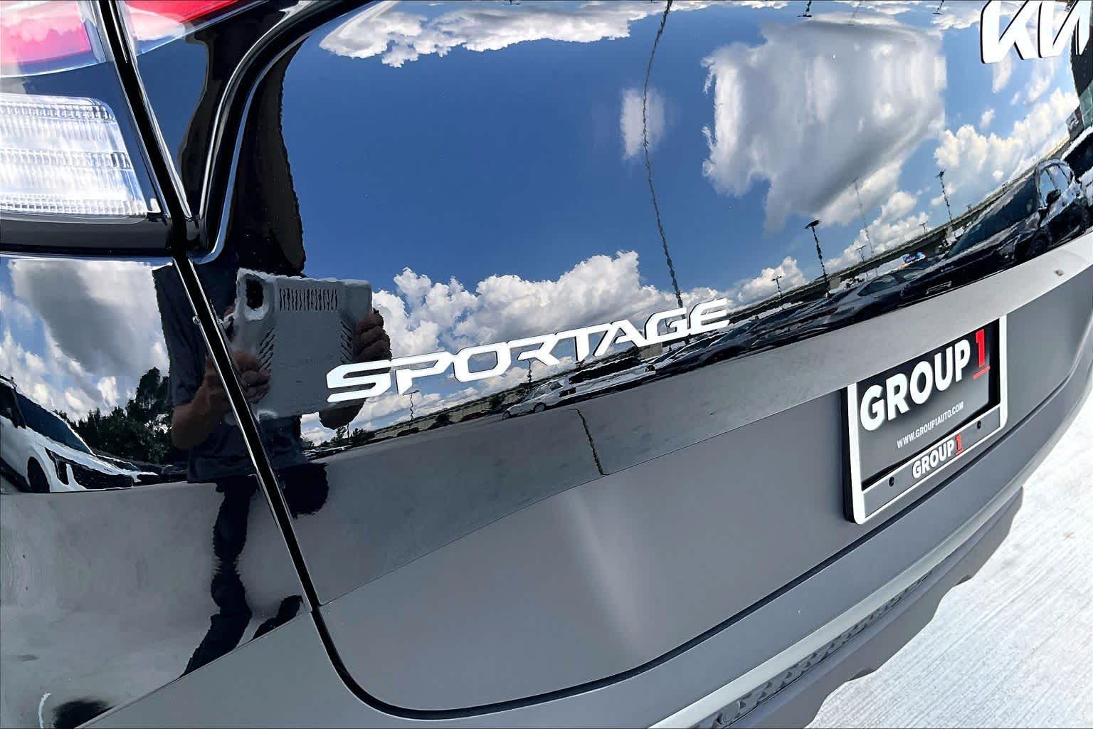 2023 Kia Sportage X-Line Ebony Black at Beck & Masten Kia