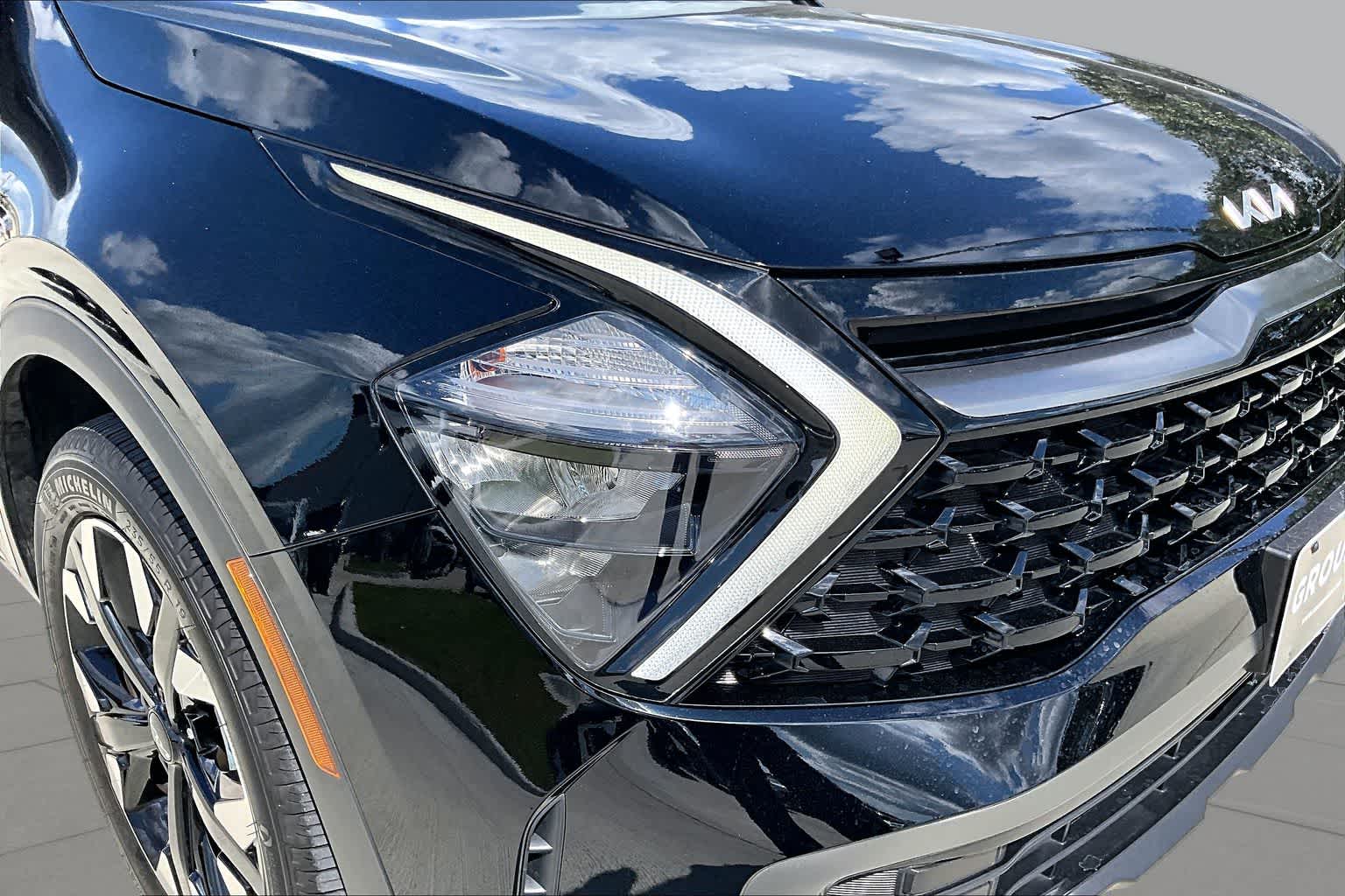 2023 Kia Sportage X-Line Ebony Black at Beck & Masten Kia