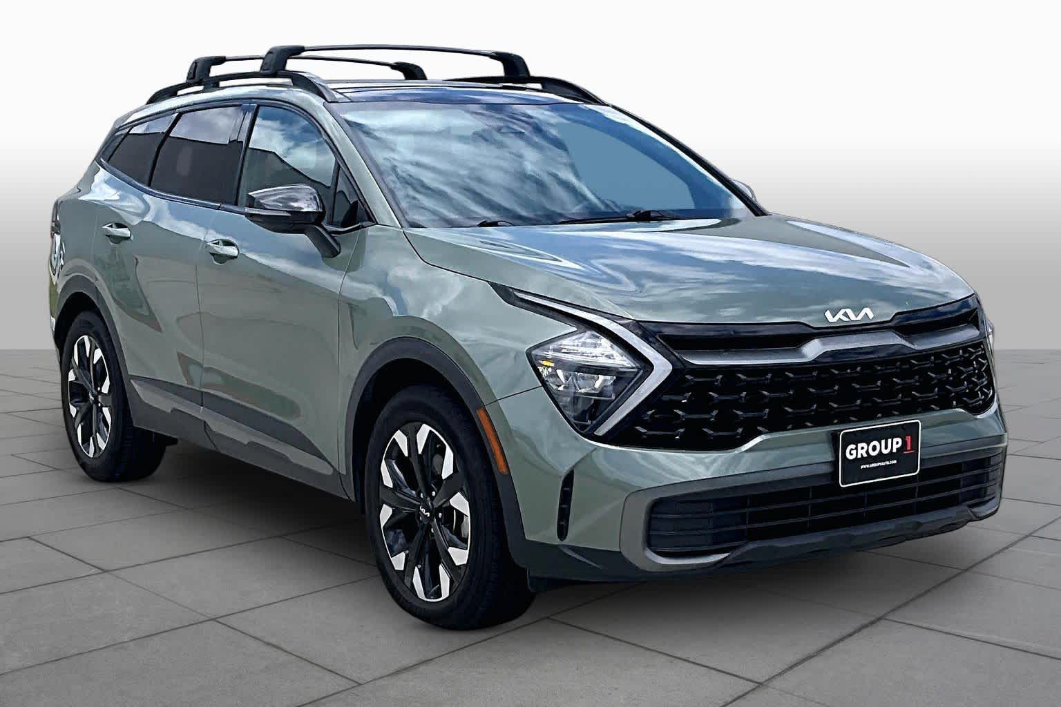 2023 Kia Sportage X-Line Jungle Green at HGreg Houston
