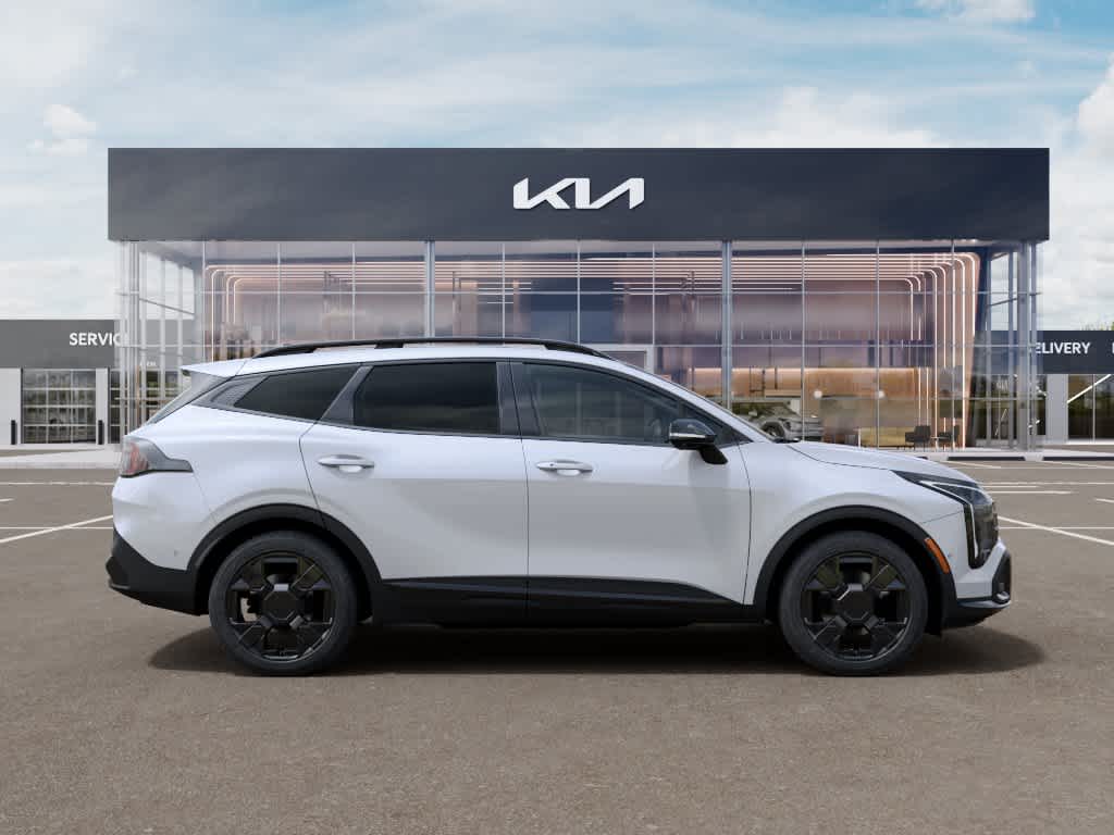 2026 Kia Sportage X-Pro Prestige Glacial White Pearl at Beck & Masten Kia