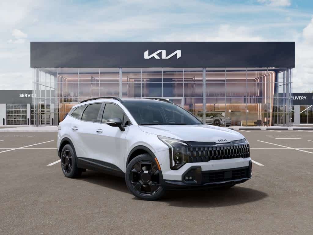 2026 Kia Sportage X-Pro Prestige Glacial White Pearl at Beck & Masten Kia