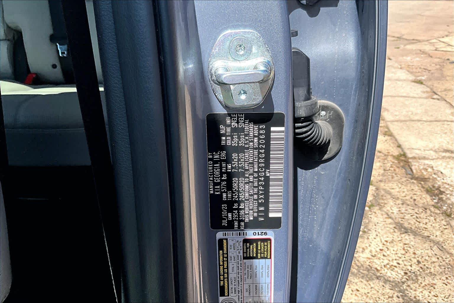 2024 Kia Telluride EX Everlasting Silver at Beck & Masten Kia