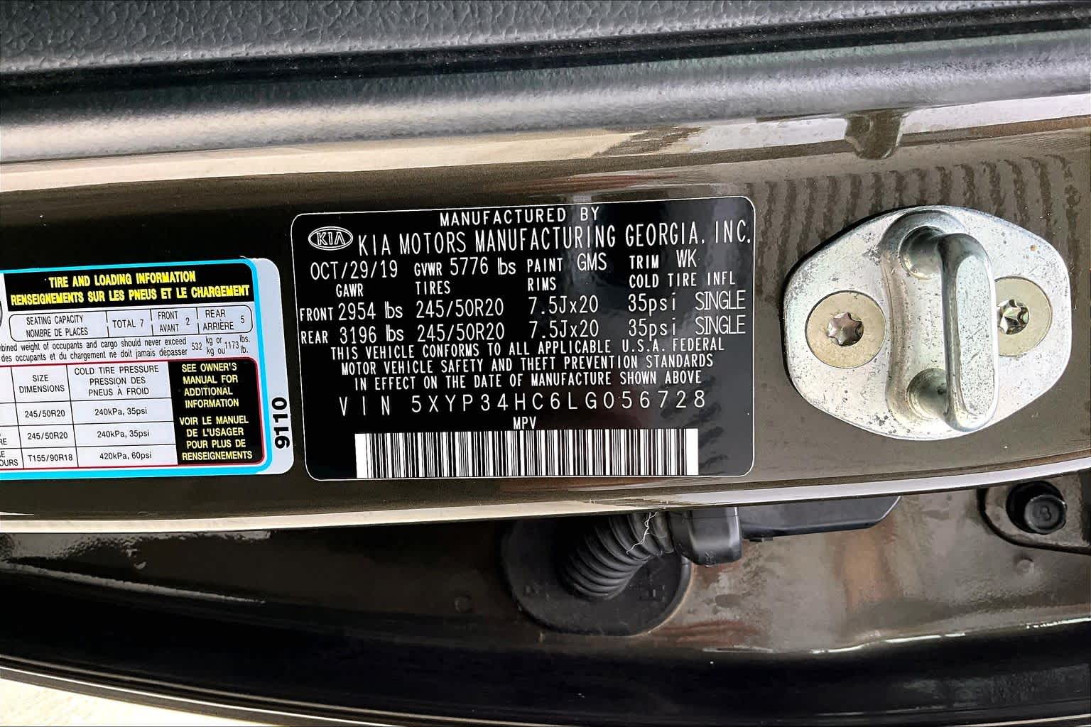 2020 Kia Telluride EX MOSS at AutoNation USA Katy