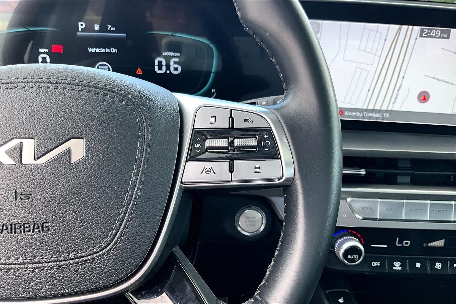 2023 Kia Telluride S Glacial White Pearl at Westside Kia