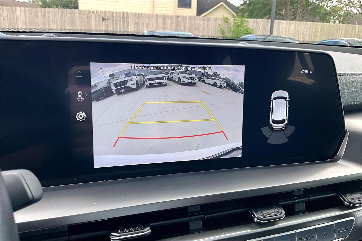 2023 Kia Telluride S Glacial White Pearl at Westside Kia