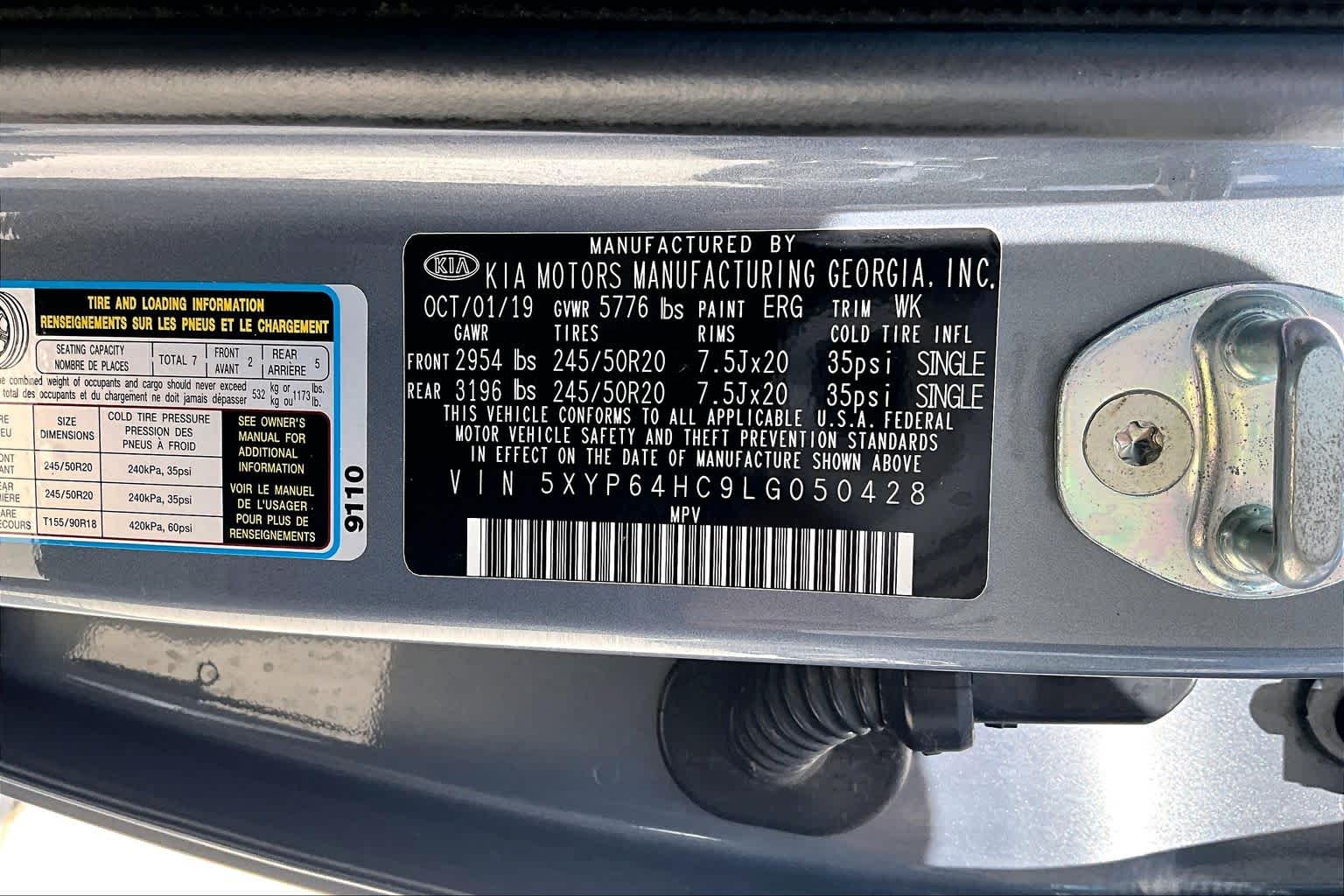 2020 Kia Telluride S Everlasting Silver at Beck & Masten Kia