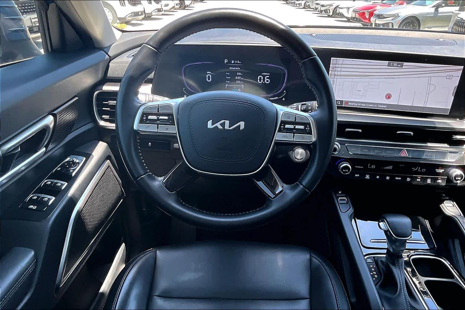 2024 Kia Telluride S Midnight Lake Blue at Beck & Masten Kia