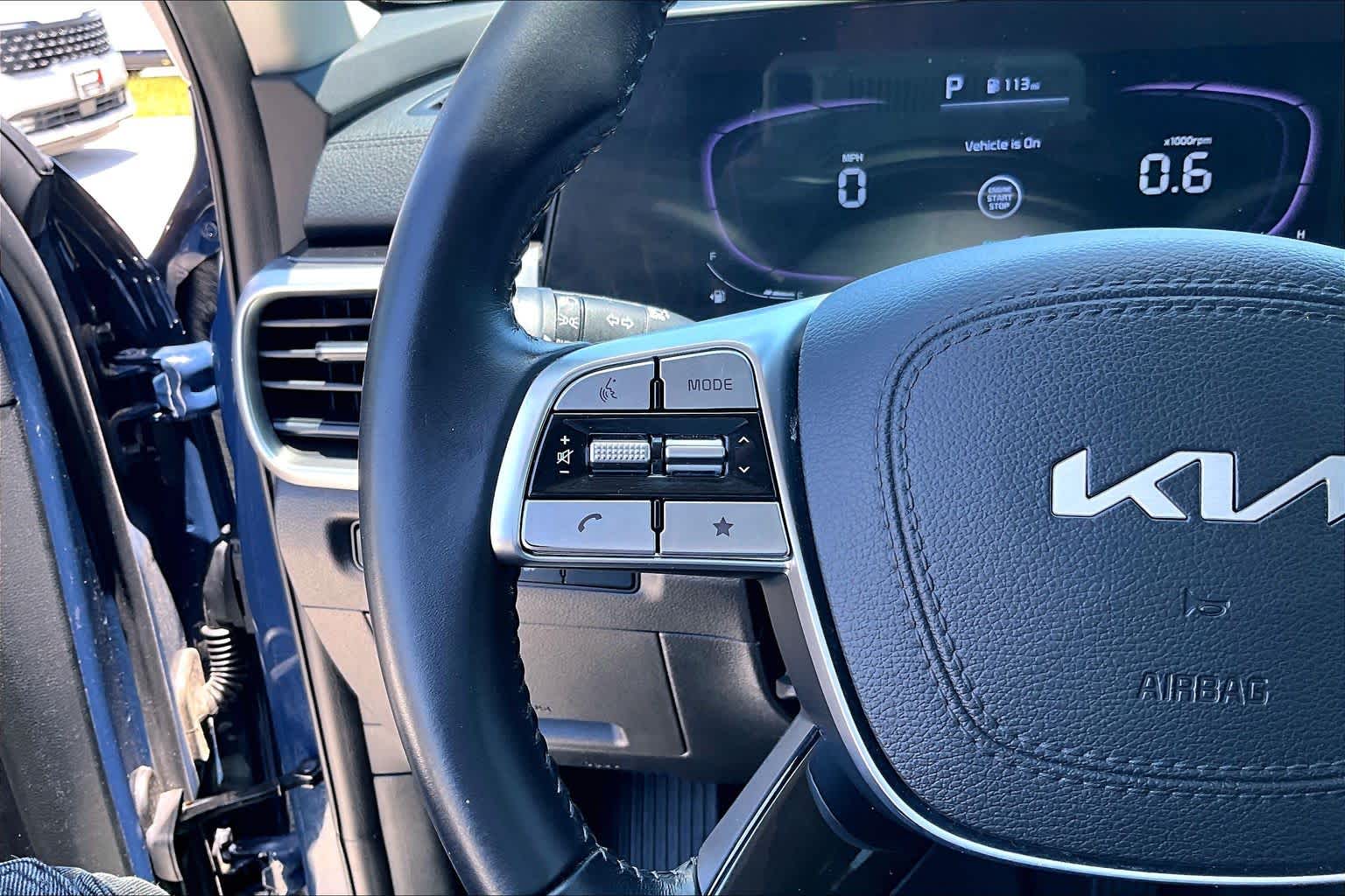 2024 Kia Telluride S Midnight Lake Blue at Beck & Masten Kia