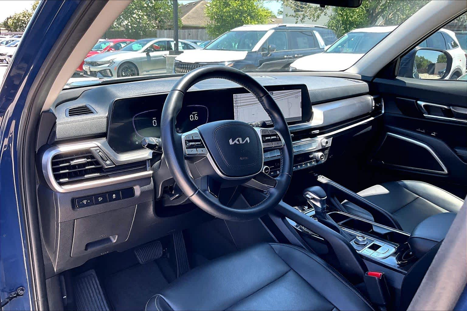 2024 Kia Telluride S Midnight Lake Blue at Beck & Masten Kia