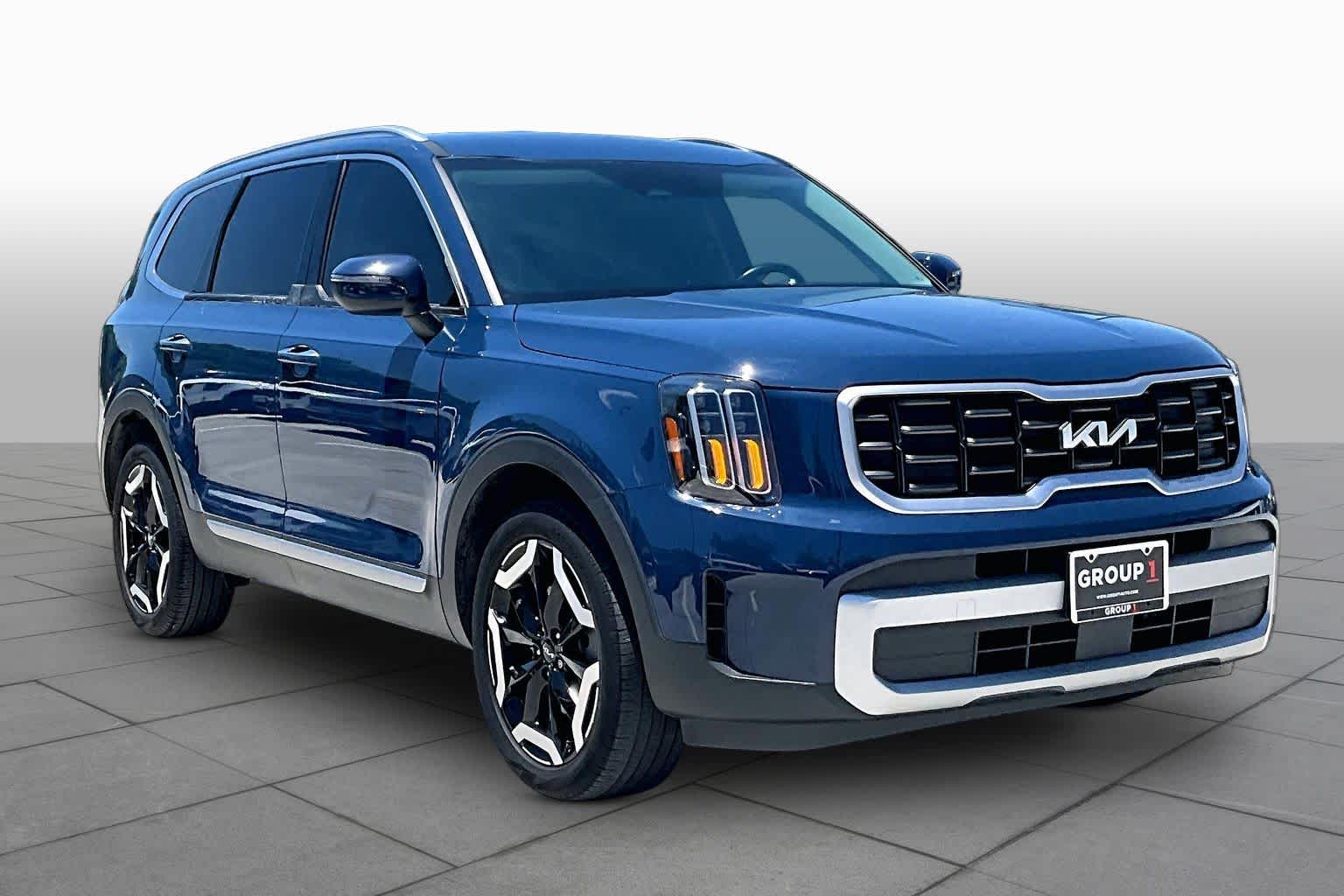 2024 Kia Telluride S Midnight Lake Blue at Beck & Masten Kia